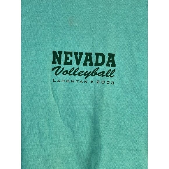 Authentic pigment short sleeve shirt Nevada volleyball 2003 names ball S READ - Picture 6 of 7